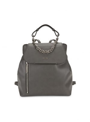 Calvin Klein The Statement Series Western Chain Faux Leather Backpack