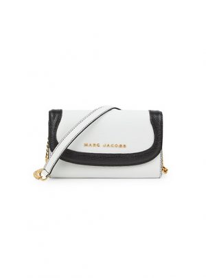 Marc Jacobs Two-Tone Wallet On Chain